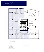 903 8th Ave SW, Calgary, AB à louer Plan d’étage– Image 1 sur 1