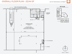 12772 Monarch St, Garden Grove, CA à louer Plan d’étage– Image 1 sur 1