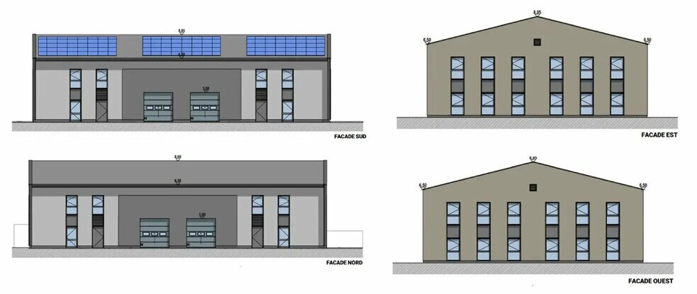 Local d'activités dans Saint-Nizier-le-Désert à vendre - Plan d’étage – Image 2 sur 3
