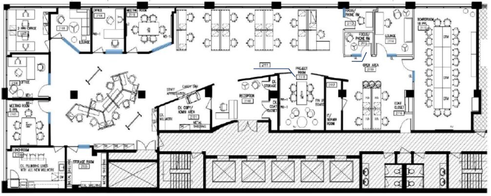 439 University Ave, Toronto, ON à louer Plan d’étage– Image 1 sur 3