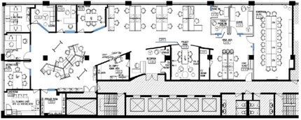 439 University Ave, Toronto, ON à louer Plan d’étage– Image 1 sur 3