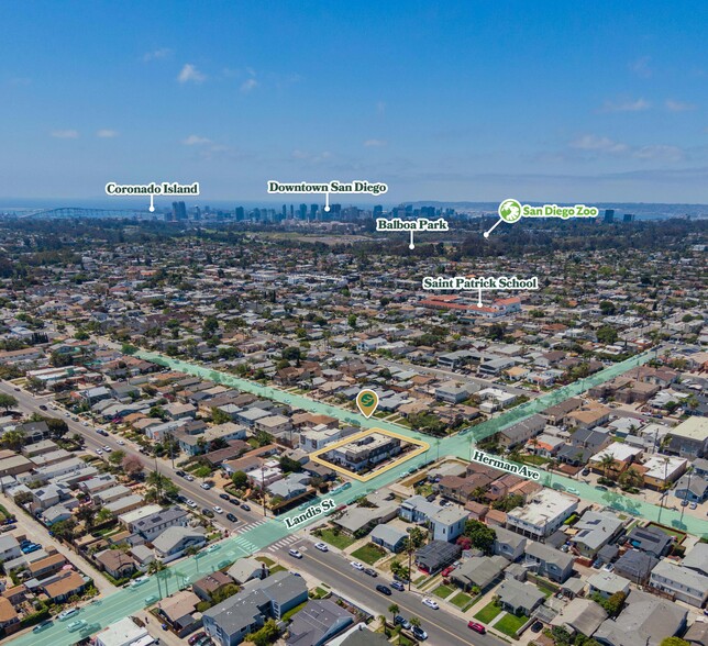 3167 Landis St, San Diego, CA à vendre - Photo de l’immeuble – Image 2 sur 22