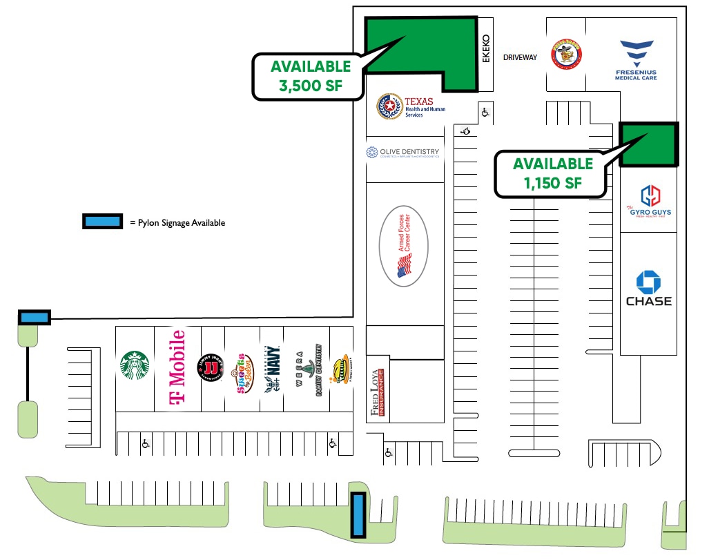 6015 Hillcroft Ave, Houston, TX à louer Plan de site– Image 1 sur 1
