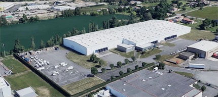 6 Rue Du Bénélux, Lespinasse, HG - Vue aérienne  vue de carte