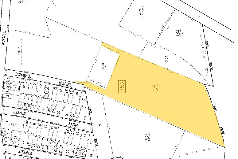 201 Devon Ter, Kearny, NJ à vendre - Plan cadastral – Image 3 sur 7