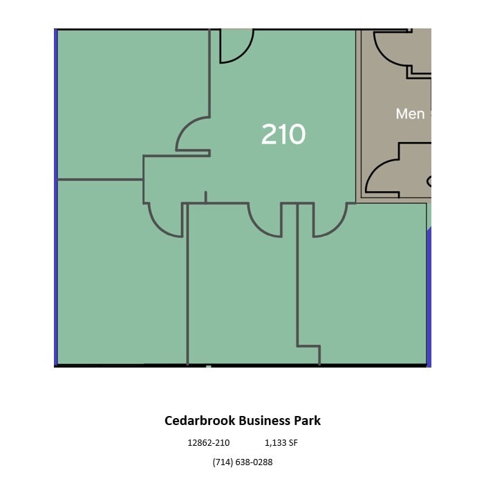 12862 Garden Grove Blvd, Garden Grove, CA à louer Plan d’étage– Image 1 sur 1