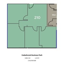 12862 Garden Grove Blvd, Garden Grove, CA à louer Plan d’étage– Image 1 sur 1