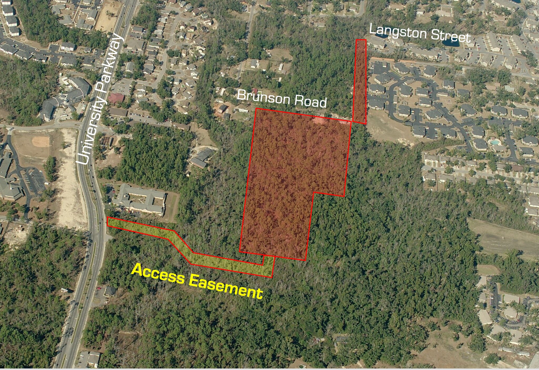 0000 University Pkwy & Nine Mile Rd, Pensacola, FL à vendre Photo de l’immeuble– Image 1 sur 2