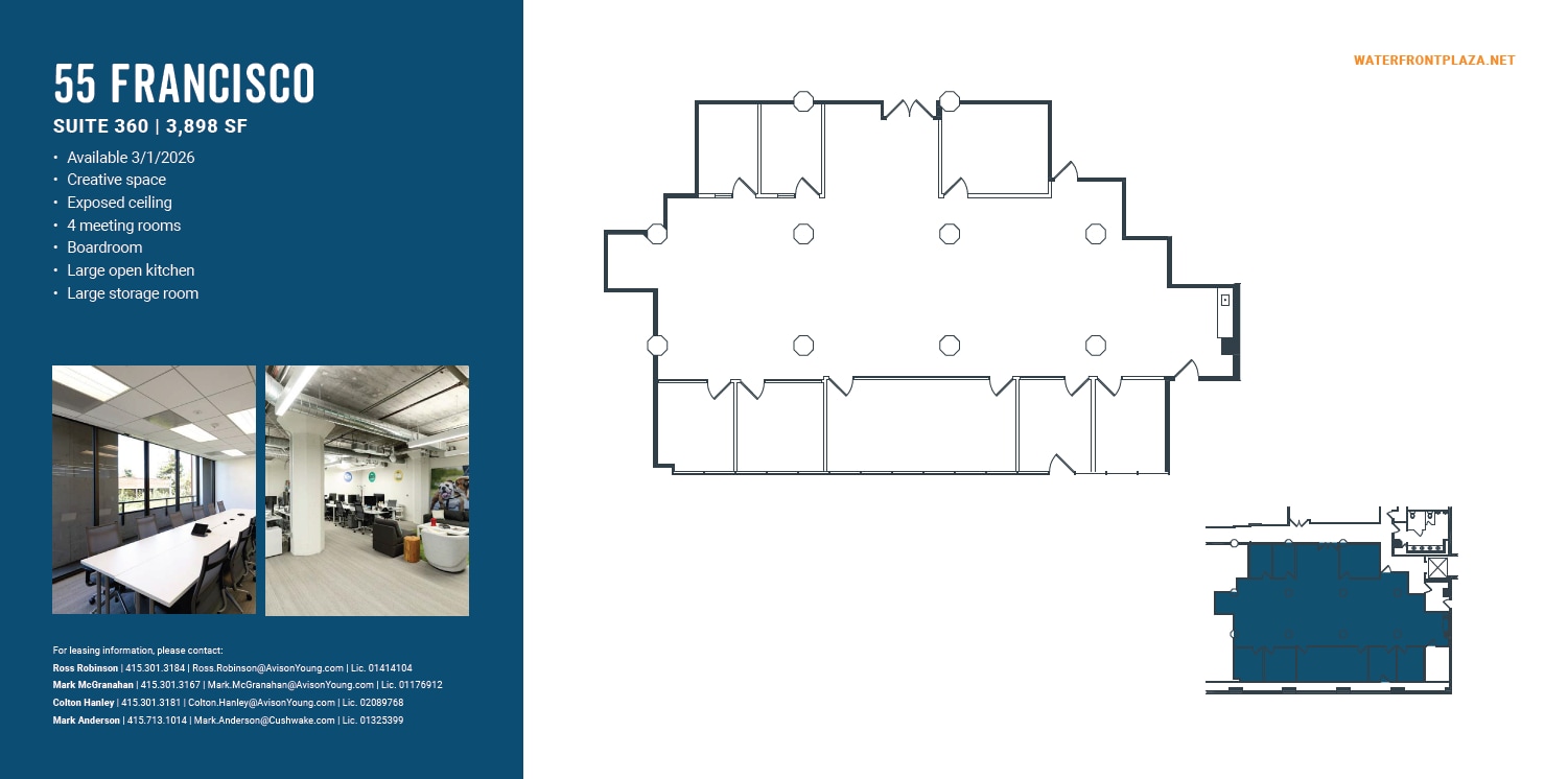 1700 Montgomery St, San Francisco, CA à louer Plan d’étage– Image 1 sur 1