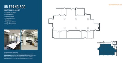 1700 Montgomery St, San Francisco, CA à louer Plan d’étage– Image 1 sur 1