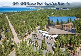 Plus de détails pour 3640-3646 Pioneer Trail, South Lake Tahoe, CA - Logement à vendre