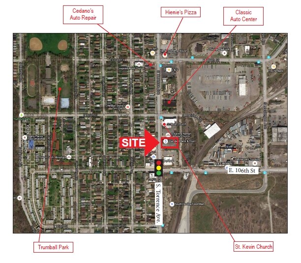 10535 S Torrence Ave, Chicago, IL à vendre - Aérien – Image 3 sur 13