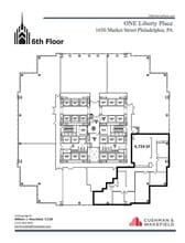 1650 Market St, Philadelphia, PA à louer Plan d’étage– Image 1 sur 1