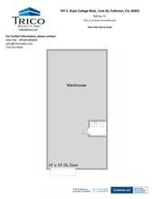 667-759 S State College Blvd, Fullerton, CA à louer Plan d’étage– Image 1 sur 1