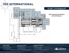 100 International Dr, Baltimore, MD à louer Plan d’étage– Image 1 sur 2