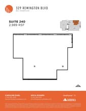 329 Remington Blvd, Bolingbrook, IL à louer Plan d’étage– Image 1 sur 1