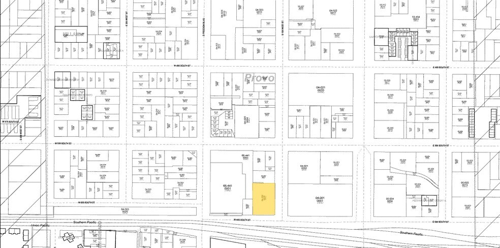 560 S 100 W, Provo, UT à louer - Plan cadastral – Image 3 sur 17