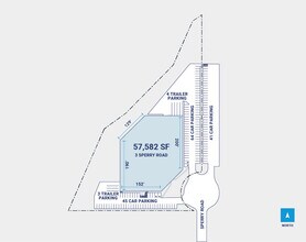 3 Sperry Rd, Fairfield, NJ à louer Plan de site– Image 1 sur 2