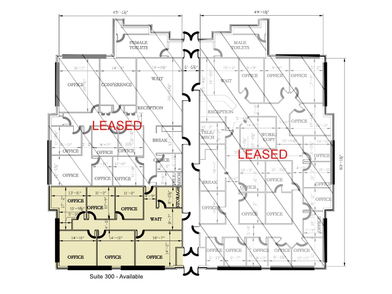 425 E Southlake Blvd, Southlake, TX à louer Plan d’étage– Image 1 sur 1