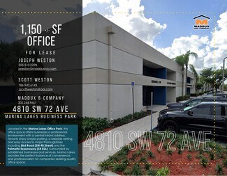 Plus de détails pour 4808-4848 SW 72nd Ave, Miami, FL - Bureau à louer
