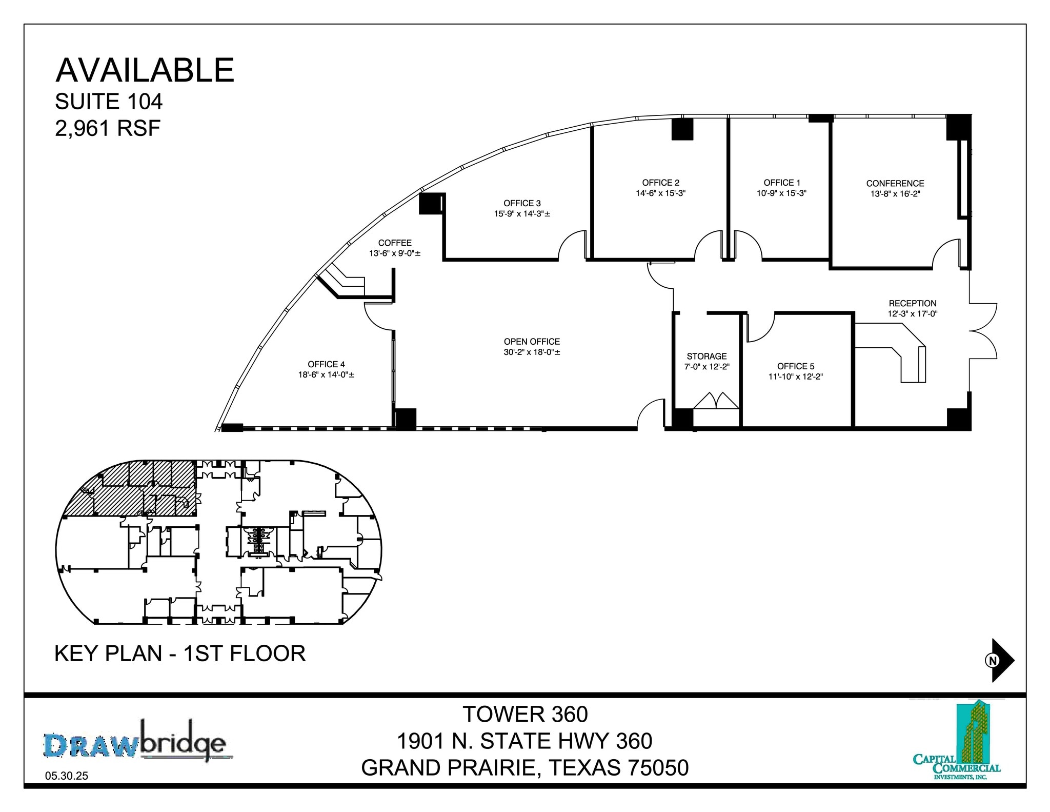 1901 N State Highway 360, Grand Prairie, TX à louer Plan de site– Image 1 sur 1