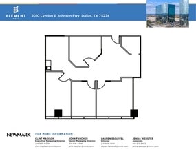 3010 Lyndon B Johnson Fwy, Dallas, TX à louer Plan de site– Image 1 sur 2