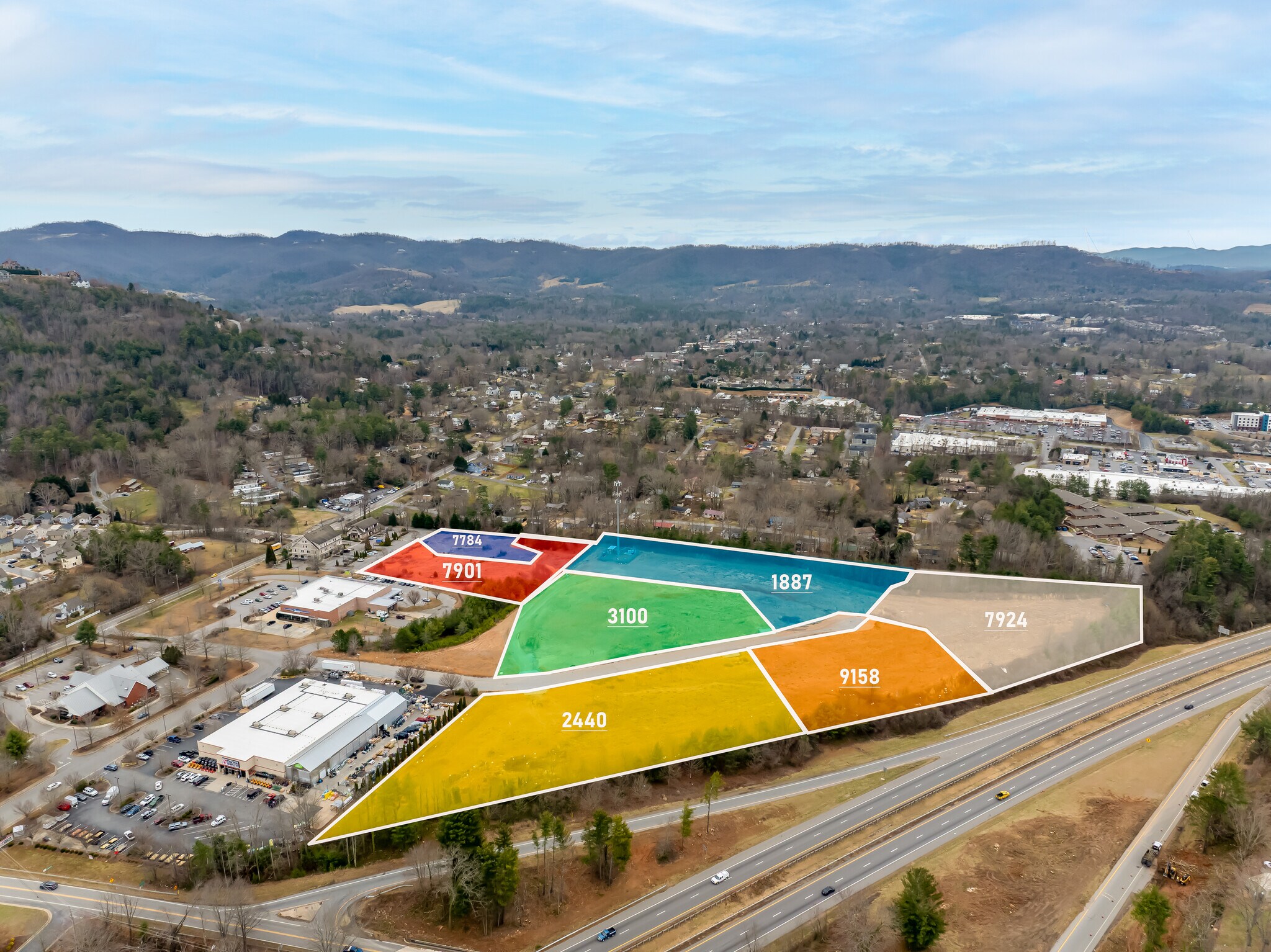 Monticello Village Dr, Weaverville, NC à vendre Plan de site– Image 1 sur 2