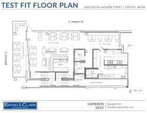 1605 S Jackson St, Seattle, WA à louer Plan d’étage– Image 1 sur 1