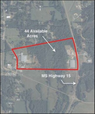 Plus de détails pour HIGHWAY 15, Union, MS - Terrain à vendre