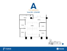 14841 N Dallas Pky, Addison, TX à louer Plan d’étage– Image 1 sur 1