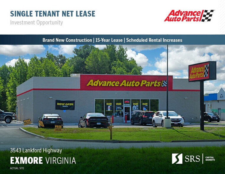 3543 Lankford Hwy, Exmore, VA à vendre - Photo de l’immeuble – Image 1 sur 11