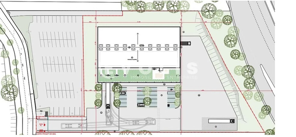 Bureau dans Chilly-Mazarin à louer - Plan d’étage – Image 3 sur 3