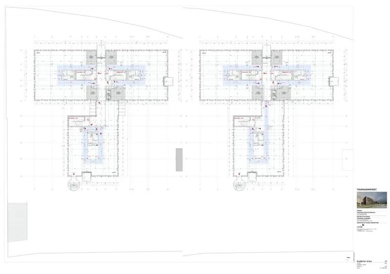 Bureau dans Cesson-Sévigné à louer - Plan d’étage – Image 2 sur 2