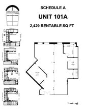 219 Dufferin St, Toronto, ON à louer Plan d’étage– Image 1 sur 1