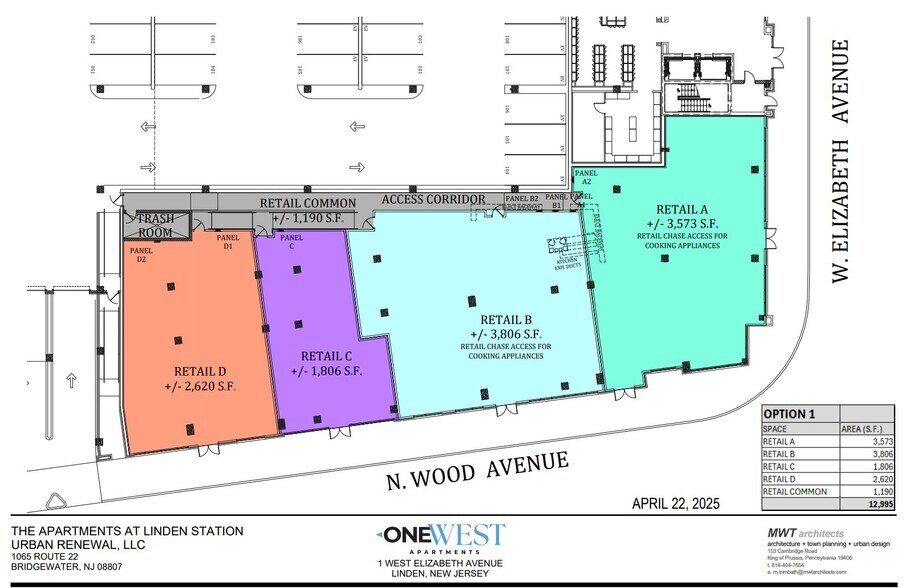 1 W Elizabeth Ave, Linden, NJ à louer - Plan d’étage – Image 3 sur 4