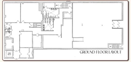 111 S. Second Ave., Alpena, MI à louer Plan d’étage– Image 2 sur 3