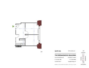 53 W Jackson Blvd, Chicago, IL à louer Plan d’étage– Image 1 sur 3