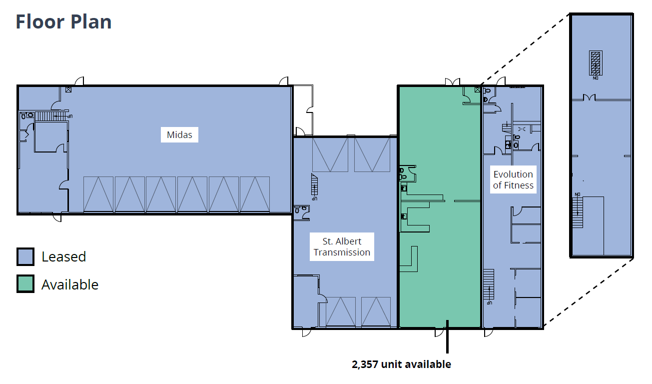 28-30 Muir Dr, St. Albert, AB à louer Plan d’étage– Image 1 sur 1