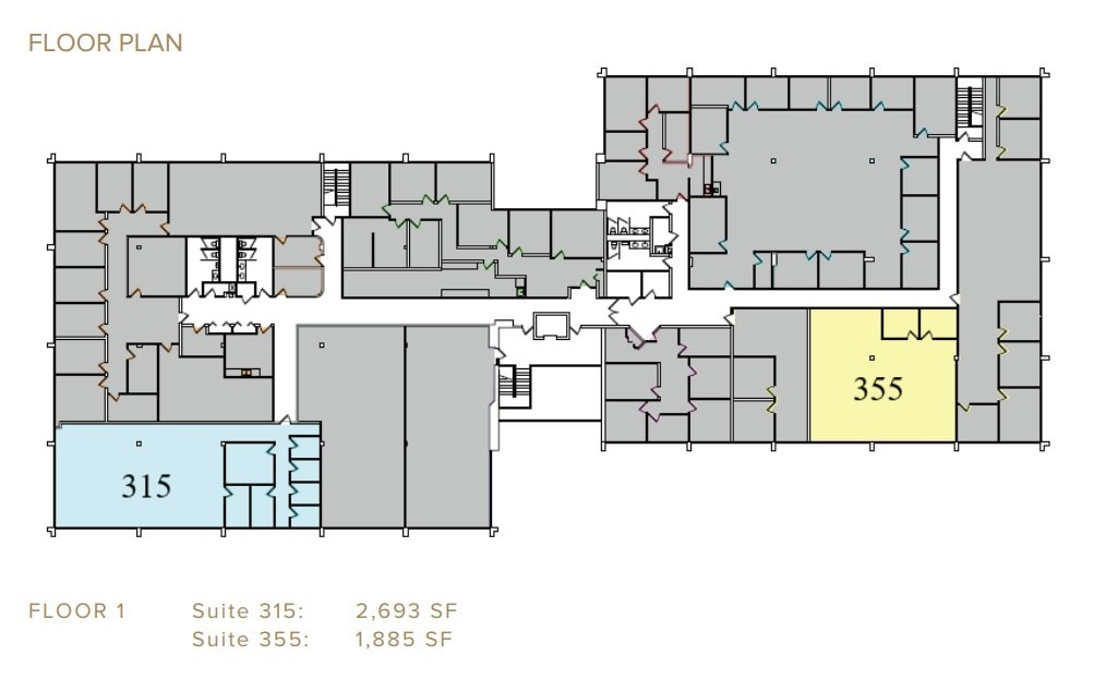 2277 W Highway 36, Roseville, MN à louer Plan d’étage– Image 1 sur 1
