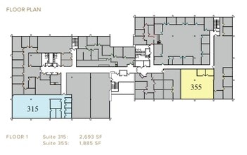 2277 W Highway 36, Roseville, MN à louer Plan d’étage– Image 1 sur 1