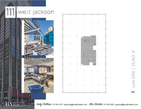 111 W Jackson Blvd, Chicago, IL à louer Plan d’étage– Image 1 sur 3