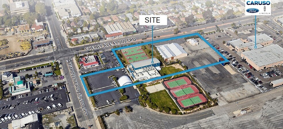 NEC Cherry Ave & Wardlow Rd, Long Beach, CA à louer - Photo de l’immeuble – Image 1 sur 2