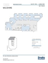 10866 Wilshire Blvd, Los Angeles, CA à louer Plan d’étage– Image 1 sur 1
