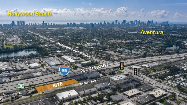 2550 SW 30th Ave, Hallandale Beach, FL à louer - Aérien – Image 3 sur 3