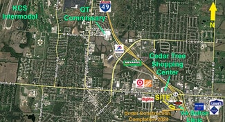 Plus de détails pour N & W Of Cunningham Industrial Pkwy & Peculiar Dr, Belton, MO - Terrain à vendre