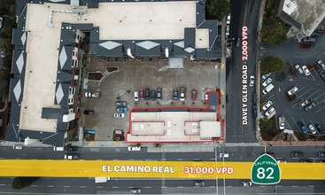 410 El Camino Real, Belmont, CA - Vue aérienne  vue de carte