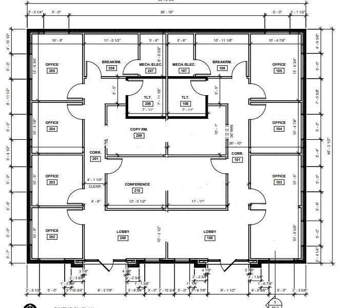 4107 N Council Rd, Bethany, OK à louer Plan d’étage– Image 1 sur 2