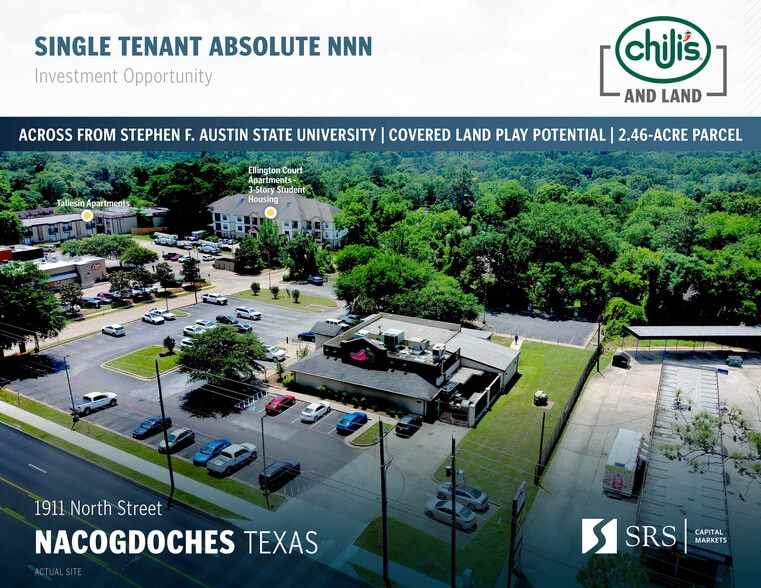 1911 North St, Nacogdoches, TX à vendre - Photo de l’immeuble – Image 1 sur 9