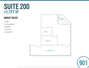 901 Campisi Way, Campbell, CA à louer Plan d’étage– Image 1 sur 1