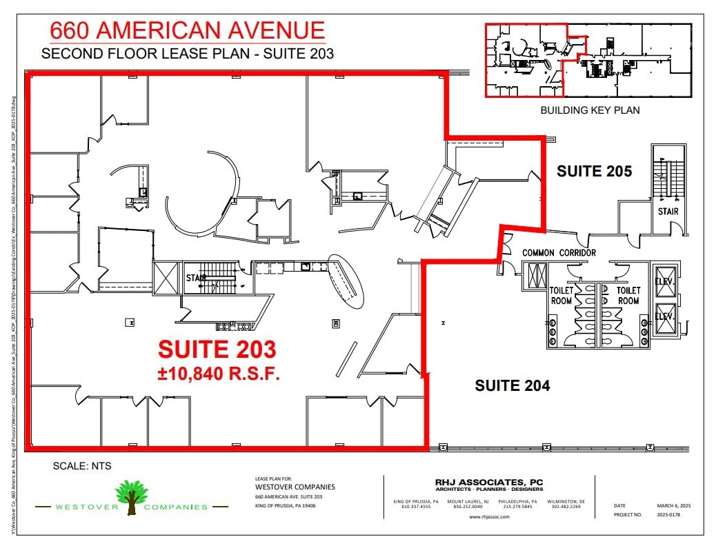 660 American Ave, King Of Prussia, PA à louer Plan d’étage– Image 1 sur 1